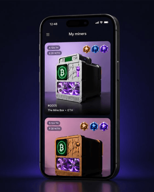 HyperMining mobile mining application