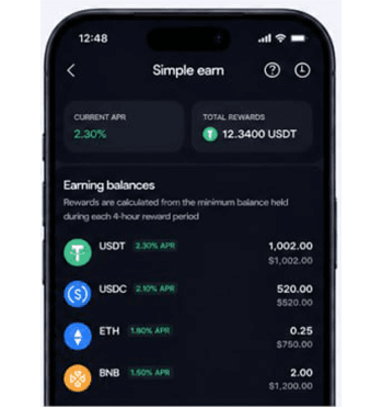 Simple earn